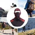 thumbnail image 2 of Casque de Ski Visage Extérieur Coupe-Vent Protection Solaire pour Femmes Hommes Carnaval Pâques, 2 of 6
