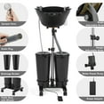 thumbnail image 3 of Artist Hand Portable Adjustable Shampoo Bowl with Electric Pump, Hair Washing Station, 2 Buckets, Drain Hoses, High-Pressure Sprayer, Foot Pedal Switch, 3 of 9