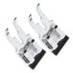 thumbnail image 4 of Accesorios para máquinas de coser, prensatelas de 2 piezas Prensatelas de 1/4 pulg. Pies de costura Tecnología avanzada, 4 of 9