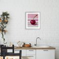thumbnail image 3 of Stupell Industries Contemporary Cherry on Pink Stripes Gray Framed Print Under Glass, 13 x 16, by The Prints Vibe, 3 of 8