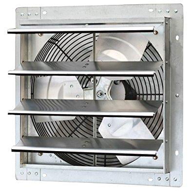iLIVING ILG8SF16V 16" Wall-Mounted Variable Speed Shutter Exhaust Fan for sale online 