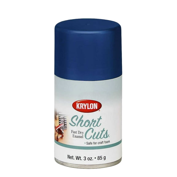 Krylon Short Cuts Spray Paint, Forever Blue