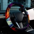 thumbnail image 6 of Robot Unicorn Attack 14.5 Inch Printing PVC Leather Car Wheel Cover Steering Wheel Covers Auto Accessories, 6 of 6