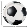 thumbnail image 1 of Platos de Postre de Fútbol, 24 ct Creative Converting Creative Converting, 1 of 2