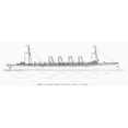 thumbnail image 1 of Transatlantic Liner, C1890. /Nmodel Of A Double-Screw Passenger Steamship Designed To Cross The Atlantic Ocean In Five Days. Line Engraving,, 1 of 1