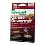 Safe-Guard Panacur (fenbendazole) K9 Dogs 40 lbs 4gm 3-Pack