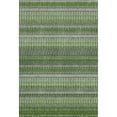 thumbnail image 2 of Addison Rugs Mayfield Washable Transitional Stripes Green Rectangle Rug, 3' x 5', 2 of 6
