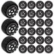 thumbnail image 4 of ColoMX 50pcs Ruedas para automóviles para niños para niños DIY CAR ARMADO RUEDAS Portables Vuelas pequeñas Vuelas RC RELOLAS, 4 of 7