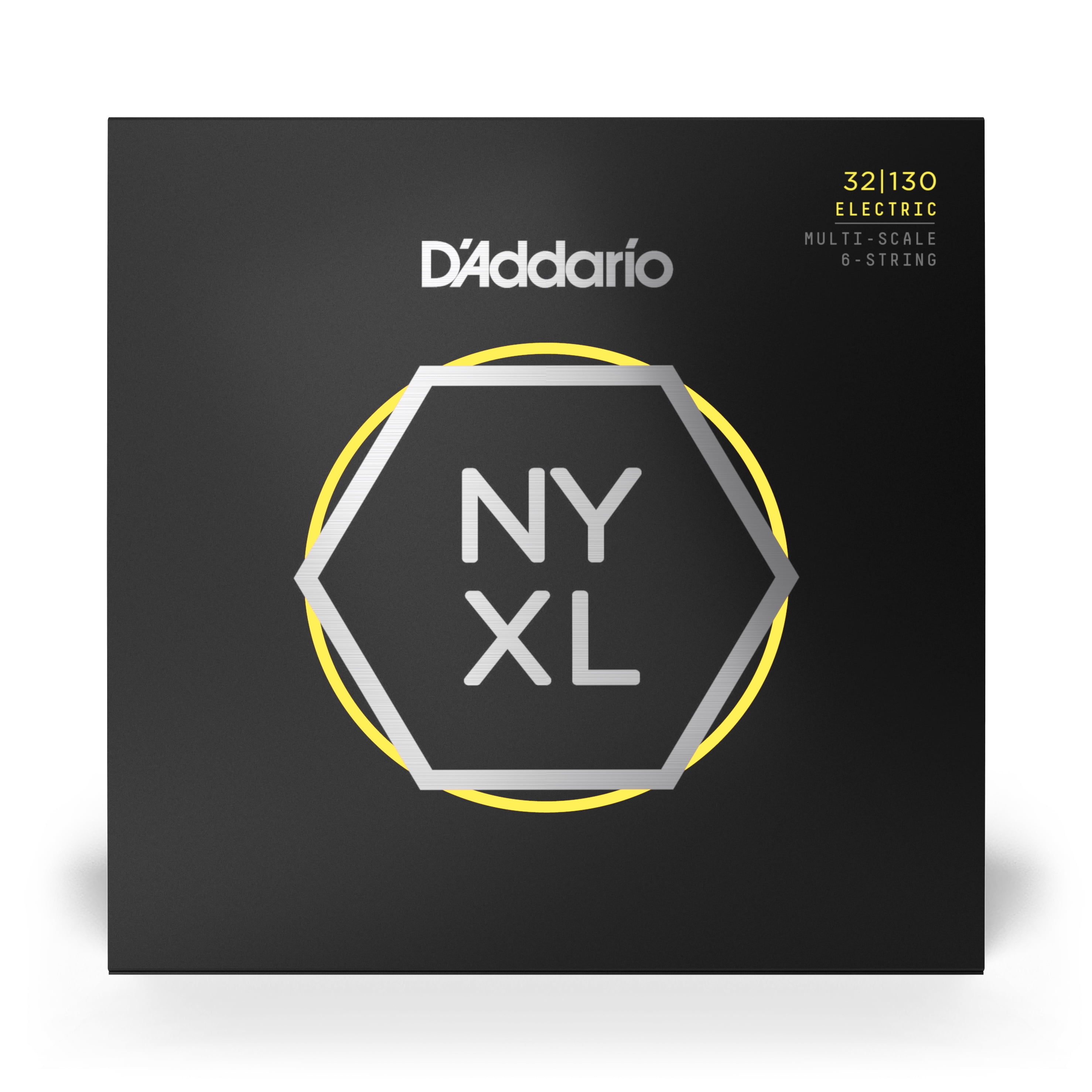 D'Addario NYXL Multi-Scale 6-String Bass Guitar Strings Regular Light (32 - 130)