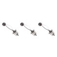 thumbnail image 3 of Vogacara Mini House Ceiling Lamp Black Indoor Gift Home Light Battery Toys Operated Outdoor Chandeliers LED Decoration Fashionable Type1 NO1, 3 of 6