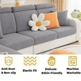 thumbnail image 6 of Wear-Resistant Universal Sofa Cover, Stretch Couch Cushion Slipcovers Replacement, Anti-Slip L Shape Sofa Covers, Chaise Lounge Slipcover Single Seat (green), 6 of 8