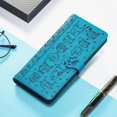 thumbnail image 3 of Funda Cartera FOXDOCK para iPhone 17 Pro , Flip PU con Relieve de Gatos y Perros, Tarjetero y Soporte, 3 of 6