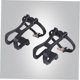 thumbnail image 5 of AURARMLET 1Par Clip Para Pedal De Negro Compatible Con Pedales Con Reflector Extraíble, 5 of 7