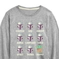 thumbnail image 3 of The Mandalorian - Mandalorian Moods - Youth Long Sleeve Graphic T-Shirt, 3 of 5