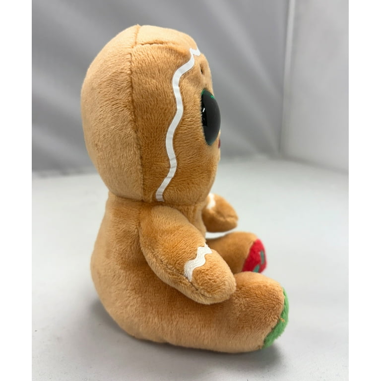 Ty, Beanie Boos, Nutmeg The Gingerbread Man, 15 cm, Christmas