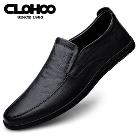 

CLOHOO Men‘s Handmade Leather Loafers