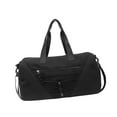 thumbnail image 3 of Equipo de gimnasio de Bag Duffle con compartimento de zapato con cremallera sólida Stur Weekender Fitness Mochness para entrenamiento atlético Negro, 3 of 10