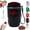 Black, variant on Coffee Vacuum Flask, Portable Coffee Cup with Lid & Handle, Insulated Water Bottle Hot Cold Drinkware, Vacuum Insulated Coffee Flask, Leak-Proof, No Aftertaste