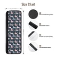 thumbnail image 3 of Refrigerator Door Handle Covers Set of 2, alpacas llama cactus navyblue Adjustable Non Slip Fridge Handle Covers, Appliance Handle Covers for Dishwasher Cuteness Oven Kitchen Decor, 3 of 6