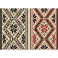 thumbnail image 1 of Ahgly Company Machine Washable Indoor Rectangle Transitional Khaki Gold Area Rugs, 6' x 9', 1 of 7