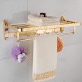 thumbnail image 2 of Toallero de baño Plegable Estante De La Toalla Rack Holder Bar Shelf Rail Storage Fanmusic Toallero de baño, 2 of 7