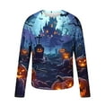 Big and Tall Men's Sweatshirts Funny 3D Printed 2024 Halloween Shirts