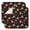 Pioneer Flower Floral-1, variant on Pioneer Flower Floral Print Pattern Kitchen Dish Drying Mat 1 Pack, Ultra Absorbent Microfiber Drainer Mat, 16"x18"