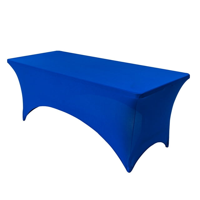 4FT6FT elastic table cover cocktail table cover conference wedding banquet rectangular table cover elastic tablecloth