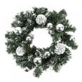 thumbnail image 5 of NEW Christmas Wreath Xmas Garland with Battery Operated LED String Lights Decors, 5 of 8