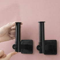 Travelwant Punch-free Adjustable Adhesive Paper Towel Holder Under Cabinet Wall Mount for Kitchen Paper Towel, Paper Towel Roll Holder Stick to Wall