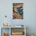thumbnail image 4 of Cerro De Pasco Peru Vintage Travel Poster with Industrial Heritage And Color Homes Canvas Poster, 4 of 8