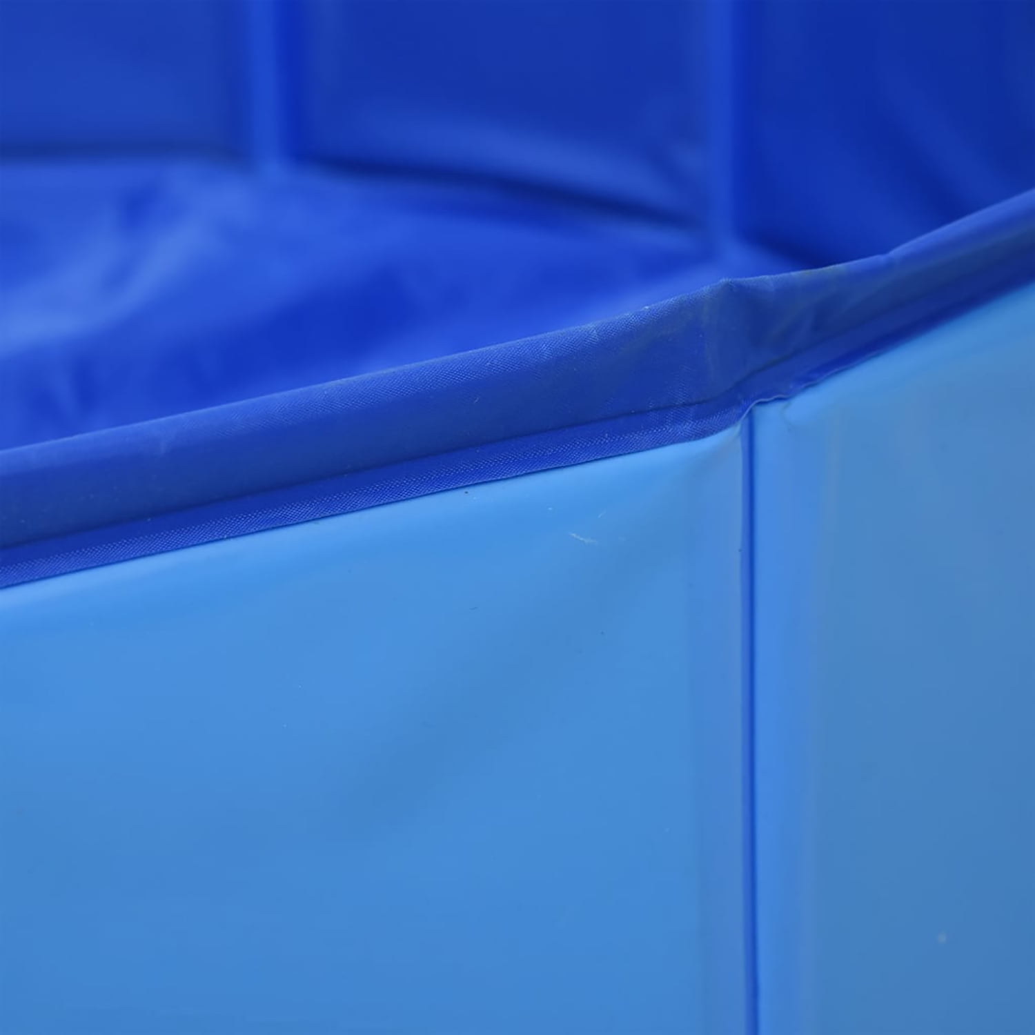 Pefilos Foldable 63" Bath Pool Swimming Tub Kiddie Pool for Dogs, Blue Pefilos Foldable 63" Bath Pool Swimming Tub Kiddie Pool for Dogs, Blue