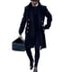 thumbnail image 2 of Gabardina de manga larga, gabardina de solapa para hombre, abrigo cruzado, abrigo ajustado con solapa, tecnología innovadora, 2 of 4