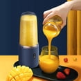 thumbnail image 2 of Automático Pequeño Exprimidor Frutas La Batidora Conjuicionista USB Recargable 400 Ml, 2 of 9