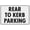 Warning Sign 2, variant on Reception (Arrow Right) Sign 8"x12", Aluminum Tin Warning Signs for Home Outdoor Garden, Durable Directional Sign for Office