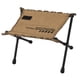 thumbnail image 4 of Taburete plegable con reposapiés, asiento de pesca, taburete portátil, taburete de camping, taburete de pesca para salón, actividades al aire libre, Caqui, 4 of 8