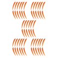 thumbnail image 2 of ZheElen 12pcs 3inch Archery Turkey Feathers Fletchings Vanes Orange 3 Inch 5Set, 2 of 6