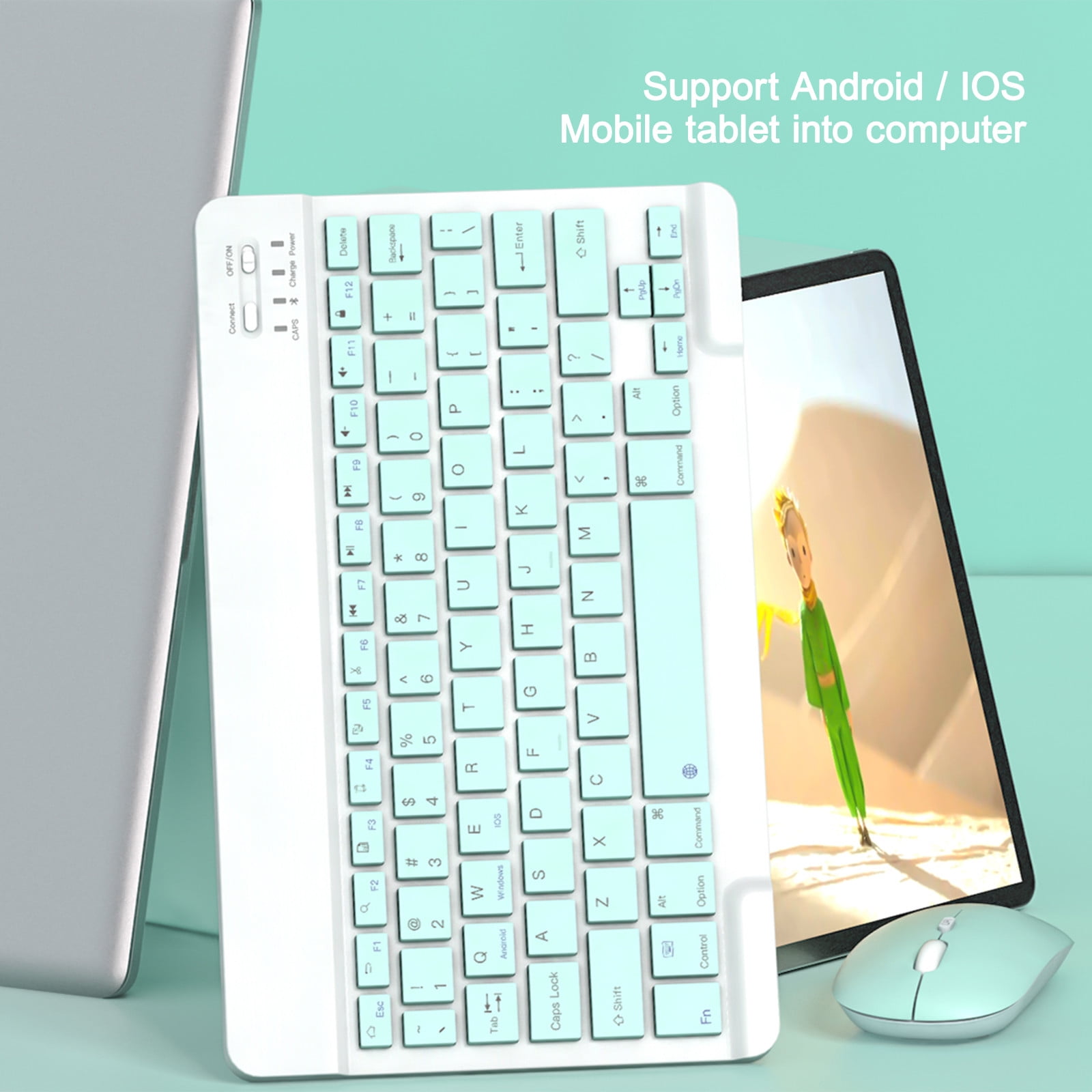 Clavier Sans Fil Bluetooth Silencieux Blow - Compatible PC, Android, Tablette, Portable, Touches Quiet