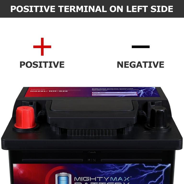 MM-G26 BCI Group 26 12V 45AH, 80RC, 540 CCA, Rechargeable SLA AGM