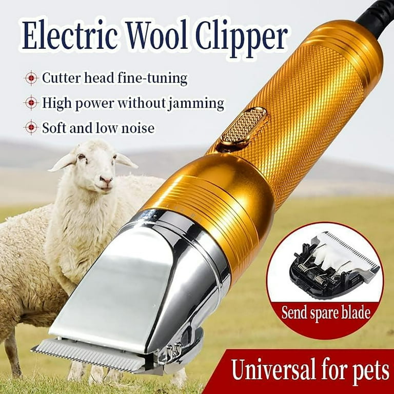 380W Heavy Duty Dog Clippers for Thick Coats - Professional Pet
