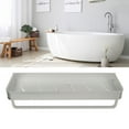 thumbnail image 1 of Shower Organizer, Aluminium Shower Caddy Versatile  for Laundry Room with Hooks,Without Hooks, 1 of 7