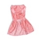 thumbnail image 4 of Vestido para Perros Ropa para Cachorros Cuello Redondo sin Mangas Suave Ligero Elegante Vestido para Cachorros para Fiesta Diaria Sesión de Fotos Rosa ANGGREK  Otros, 4 of 8