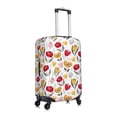 thumbnail image 3 of Fotbe Tulips Flowers Luggage Cover Protector,Suitcase Protector,Scratch and Dirt Resistant,Fits 18-32 Inch Luggage-X-Large, 3 of 9