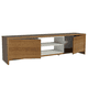 thumbnail image 5 of Mueble Mesa Para Tv Rack Madesa Linz Hasta 80' Marrón/Blanco, 5 of 9