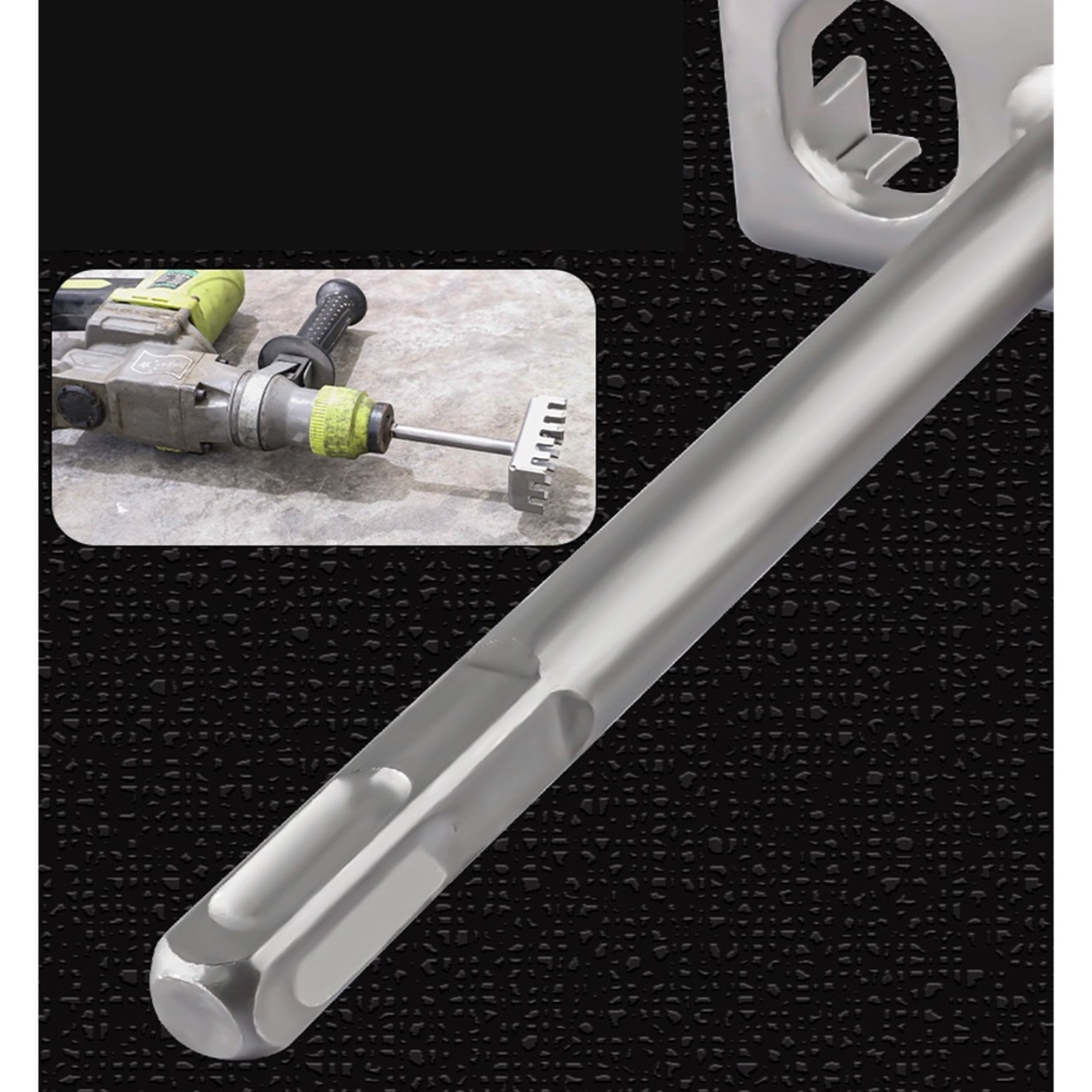 Creative Square Hole Cutter for Electrical Box,High-Strength Steel Square Slot Cutter,Box Cutout Saw