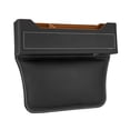 thumbnail image 2 of Organizador de relleno de asiento de coche con orificio de carga reservado y caja de almacenamiento lateral para consola de coche Negro, 2 of 6