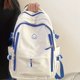 thumbnail image 1 of Mochila Con Patrón De Oso De Moda, Estilo Preppy Simple, Versátil Mochila De Viaje, 1 of 4