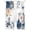 MidnightBlue LightPink, variant on Vintage Blue Floral Sheer Curtains 108 Inch Length 2 Panels Set Window Treatments, Butterflies Watercolor Flower Tan Rod Pocket Semi Curtains for Living Room/Bedroom/Kitchen Décor, 104"W x 108"L