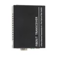 thumbnail image 2 of Convertidor de medios de fibra SFP 1 puerto óptico 4 puertos eléctricos Conmutador de fibra Ethernet de puerto RJ45 de hasta 120 km Enchufe estadounidense de 100 a 240 V, 2 of 5