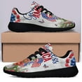 thumbnail image 3 of God Bless America 4th of July Patriotic Shoes Sneakers Black Size 11.5, 3 of 7
